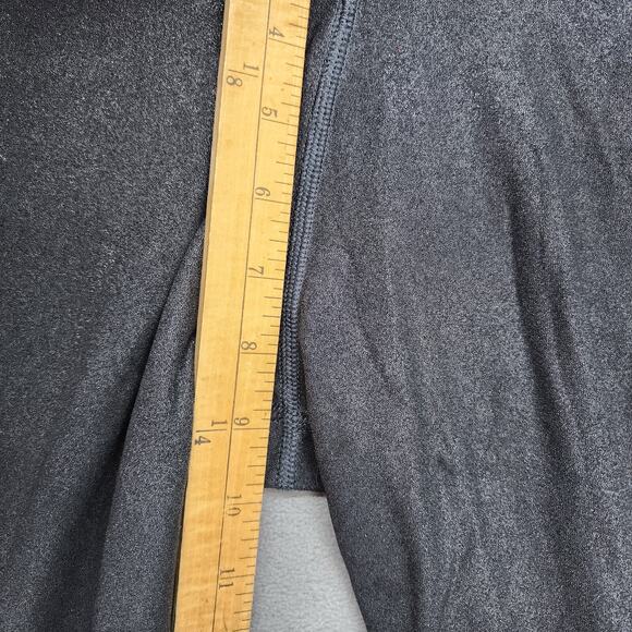 Victoria's Secret PINK Ultimate Womens SMALL Black Sparkle Leggings Pockets Yoga - Picture 8 of 8